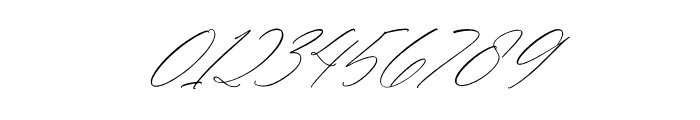 Haglueta Klaristto Script Italic Font OTHER CHARS