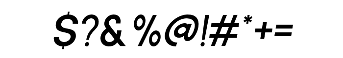 Hago-Oblique Font OTHER CHARS