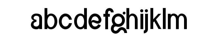 Hago-Regular Font LOWERCASE