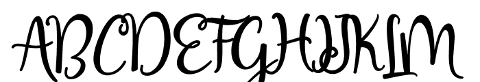 Hai Butterfly Font UPPERCASE