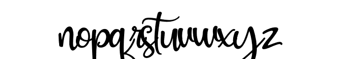 Hai Butterfly Font LOWERCASE
