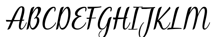 Haikay Font UPPERCASE