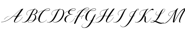 Hailand Script Italic Font UPPERCASE