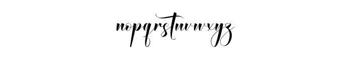 Hailey1 Font LOWERCASE