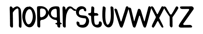 Hair Stylish Font LOWERCASE