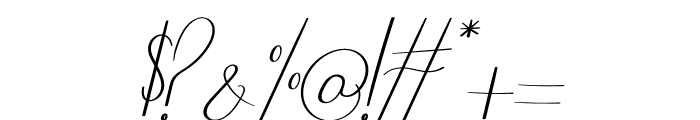 Hairey Italic Font OTHER CHARS