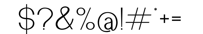 Haisley Cataleya Serif Font OTHER CHARS