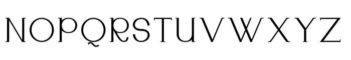 Haisley Cataleya Serif Font LOWERCASE