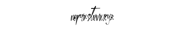 Haitum Italic Font LOWERCASE