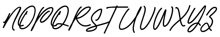 Hajime-Regular Font UPPERCASE