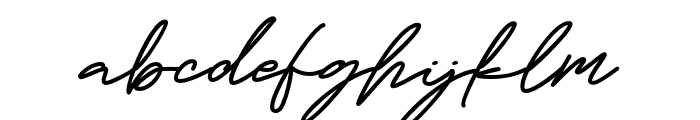 Hajime-Regular Font LOWERCASE