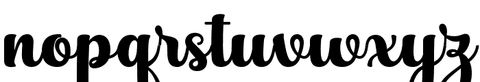 Hakime Regular Font LOWERCASE