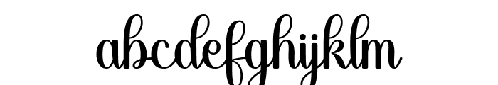 Haleyna Font LOWERCASE