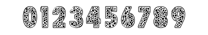 Half Leopard Font 1 Regular Font OTHER CHARS