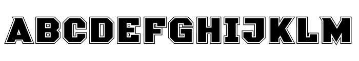 Half Soldier Font LOWERCASE