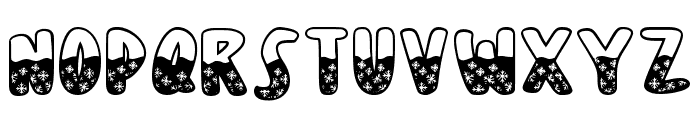 Half Winter Regular Font LOWERCASE