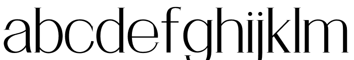 HalfbreD Serif Font LOWERCASE