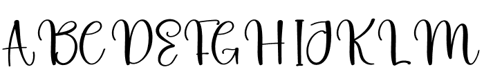 Halft Font UPPERCASE