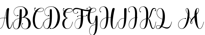 Halgeta-Regular Font UPPERCASE