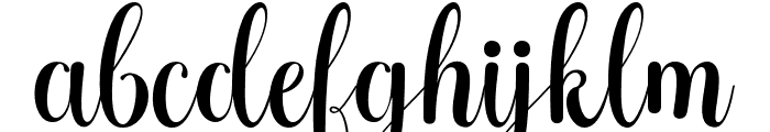 Halgeta-Regular Font LOWERCASE