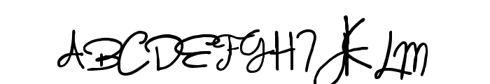Halimi Signature Font Font UPPERCASE