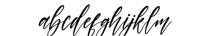Halimunde Signature Font LOWERCASE