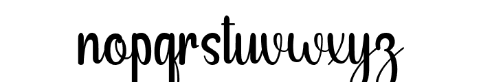 Haliy Font LOWERCASE