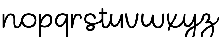 Haliyah Font LOWERCASE