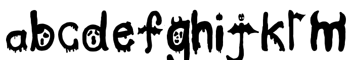 Hall Font LOWERCASE