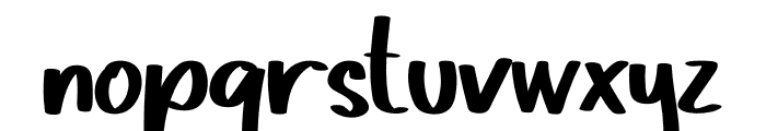 Hallaland Font LOWERCASE