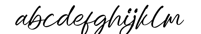 Hallight Font LOWERCASE