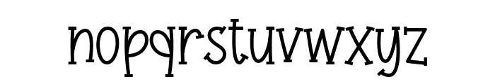 Hallo Autumn Font LOWERCASE