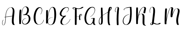 Hallo Handmade Font UPPERCASE