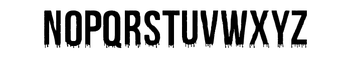 Halloween Bloody Font 1 Regular Font UPPERCASE