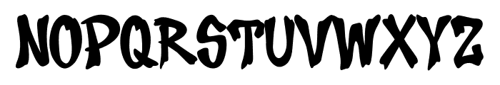 Halloween Broomstick Font UPPERCASE