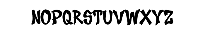 Halloween Broomstick Font LOWERCASE