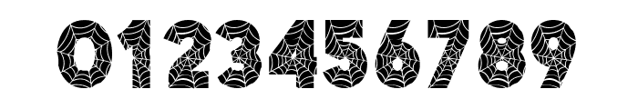 Halloween Cobwebs Font OTHER CHARS