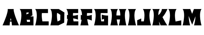 Halloween Comic Font LOWERCASE