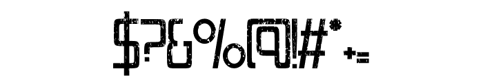 Halloween Cowgirl Font OTHER CHARS
