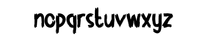 Halloween Day Font LOWERCASE