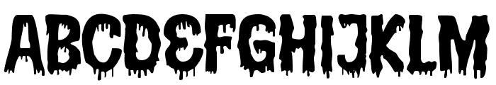 Halloween Fright Regular Font LOWERCASE