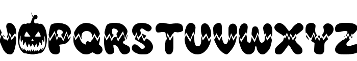 Halloween Ghost Regular Font LOWERCASE