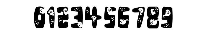 Halloween Ghost Font OTHER CHARS