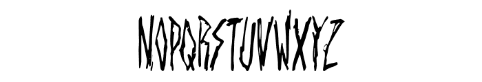 Halloween Ghouls Font LOWERCASE
