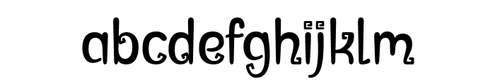 Halloween Girls Font LOWERCASE