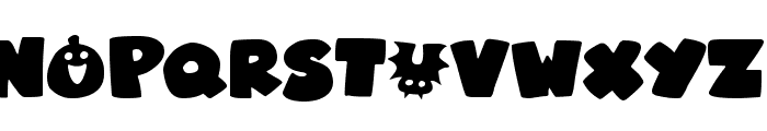 Halloween Guises Font LOWERCASE