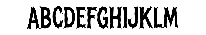 Halloween Haunt Font UPPERCASE