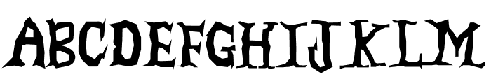 Halloween Midnight Font LOWERCASE