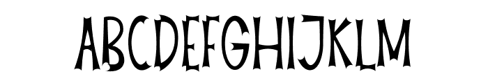 Halloween Momentum Font UPPERCASE