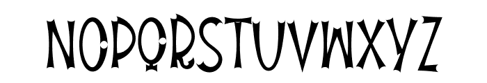 Halloween Momentum Font UPPERCASE